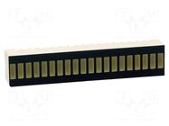 Display: LED; bargraph; red; 1.9÷9mcd; 50.7x10.16mm KINGBRIGHT ELECTRONIC