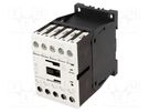 Contactor: 3-pole; NO x3; Auxiliary contacts: NO; 400VAC; 12A; 690V EATON ELECTRIC