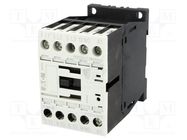 Contactor: 3-pole; NO x3; Auxiliary contacts: NO; 110VAC; 9A; DILM9 EATON ELECTRIC