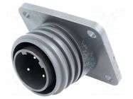 Connector: circular; socket; male; PIN: 3; 18A; 600V; EXPlora; IP68 BULGIN
