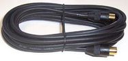 TV COAX P TO S - GOLD/5M