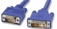 LEAD, DVI-A TO VGA, BLUE, 3M