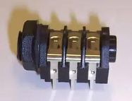 STEREO, SOCKET, 3POS, 6.35MM, PCB