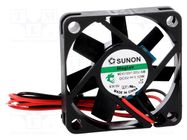 Fan: DC; axial; 5VDC; 45x45x10mm; 15.63m3/h; 32dBA; Vapo; Len: 300mm SUNON