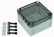 POLY ENC WITH TRANS-LID, 94X94X57MM,IP66