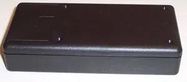 CASE, ABS, B/D, BLACK, 25X65X130MM