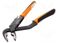 Pliers; Cobra adjustable grip; 200mm; chrome-vanadium steel BAHCO