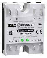 SOLID STATE RELAY, 25A, 4-32VDC, PANEL