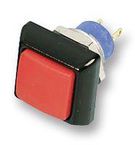 IP67 PUSH BUTTON SQUARE RED