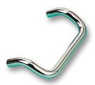 HANDLE, CURVED, CHROME, 100MM