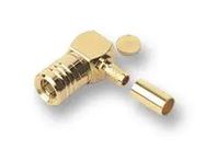 RF COAXIAL, SMB, RIGHT ANGLE PLUG, 50OHM