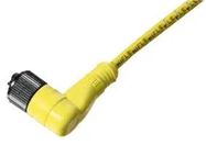 LEAD, M12, 4WAY, 5M, R/A, PVC