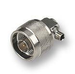 RF COAXIAL, N, RIGHT ANGLE PLUG, 50OHM