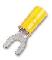 CRIMP TERMINAL, SPADE, M6, YELLOW