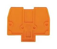 END AND INTERMEDIATE PLATE, RAIL, GREY