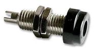 SOCKET, 4MM, BLACK, PK5 , KLEPS 2