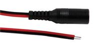 CABLE ASSY, 2.1MM JACK-FREE END,305MM