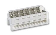 IDC CONN, RCPT, 12POS, 2ROW, 1.27MM
