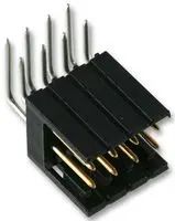 WTB CONN, R/A HEADER, 16POS, 2ROW/2.54MM