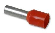 FERRULE, 22AWG, 14MM, NYLON, ORANGE