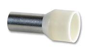 FERRULE, 6AWG, 24MM, NYLON, IVORY, PK100