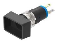 PUSHBUTTON SW, SPST-NO, 0.1A, 42V, PANEL