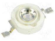 Power LED; UV; 140°; 700mA; λd: 380÷390nm; P: 600mW; THT; 3.4÷4.5VDC OPTOSUPPLY