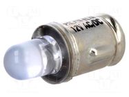 LED lamp; blue; BA7S; 12VDC; 12VAC POLAM-ELTA