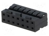 Connector: wire-wire/PCB; plug; female; PIN: 14; Milli-Grid; 2mm MOLEX
