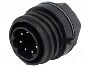 Connector: circular; socket; male; PIN: 7; 32A; 430V; Buccaneer 900 BULGIN