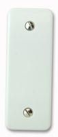 BLANK PLATE, 1 GANG, ARCHITRAVE, WHITE