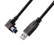 USB CABLE, 3.0, A PLUG-R/A B PLUG, 6'