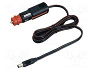 Automotive/main power supply; DC 5,5/2,5 plug; Sup.volt: 12VDC PRO CAR