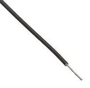 WIRE, 22AWG, BLACK, PVC, 305M