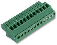 TERMINAL BLOCK, PLUGGABLE, 12POS, 16AWG