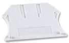 END PLATE, WHITE
