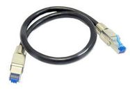 ENET CORD, CAT8, RJ45 PLUG-PLUG, 0.5M