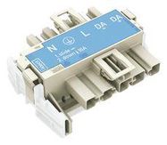 T-CONNECTOR, 5POS, BLUE