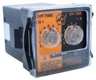 TIMER, 1/16 DIN, 1S - 10H, 10A, 240V