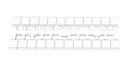 MARKER STRIP, 5.2MM, BLANK