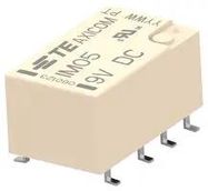 SIGNAL RELAY, DPDT, 2A, 9VDC, SMD