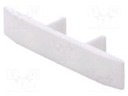 Protection; white; Width: 6.4mm; polyamide; -25÷120°C; UL94V-0 POKÓJ