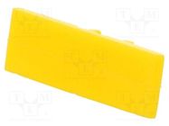 Protection; yellow; Width: 6.2mm; polyamide; -25÷100°C; ZG-G4 POKÓJ