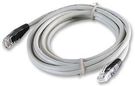 LEAD CAT 5E CROSSOVER 3M GREY