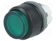 Switch: push-button; 22mm; Stabl.pos: 2; green; MLB-1; IP66; Pos: 2 ABB