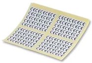 LABEL, CE, 7.62X6.35MM, PK500