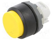 Switch: push-button; 22mm; Stabl.pos: 1; yellow; none; IP66; Pos: 2 ABB