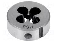 Threading die; high speed steel; M3; Ø: 25mm; Thk: 9mm ALPEN-MAYKESTAG