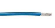 HOOK-UP WIRE, 28AWG, LIGHT BLUE, 30.5M