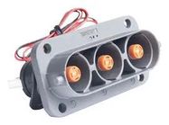 CONNECTOR, RCPT, 3POS, 300A, 1KV, LUG